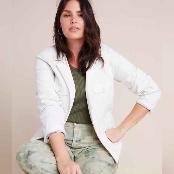 nwt ANTHROPOLOGIE | Neve Utility Jacket | Five star reviews ⭐️⭐️⭐️⭐️⭐️ | size 2 - Picture 1 of 14